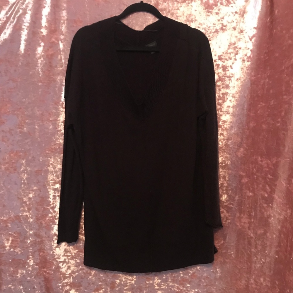 Deep V Sweater